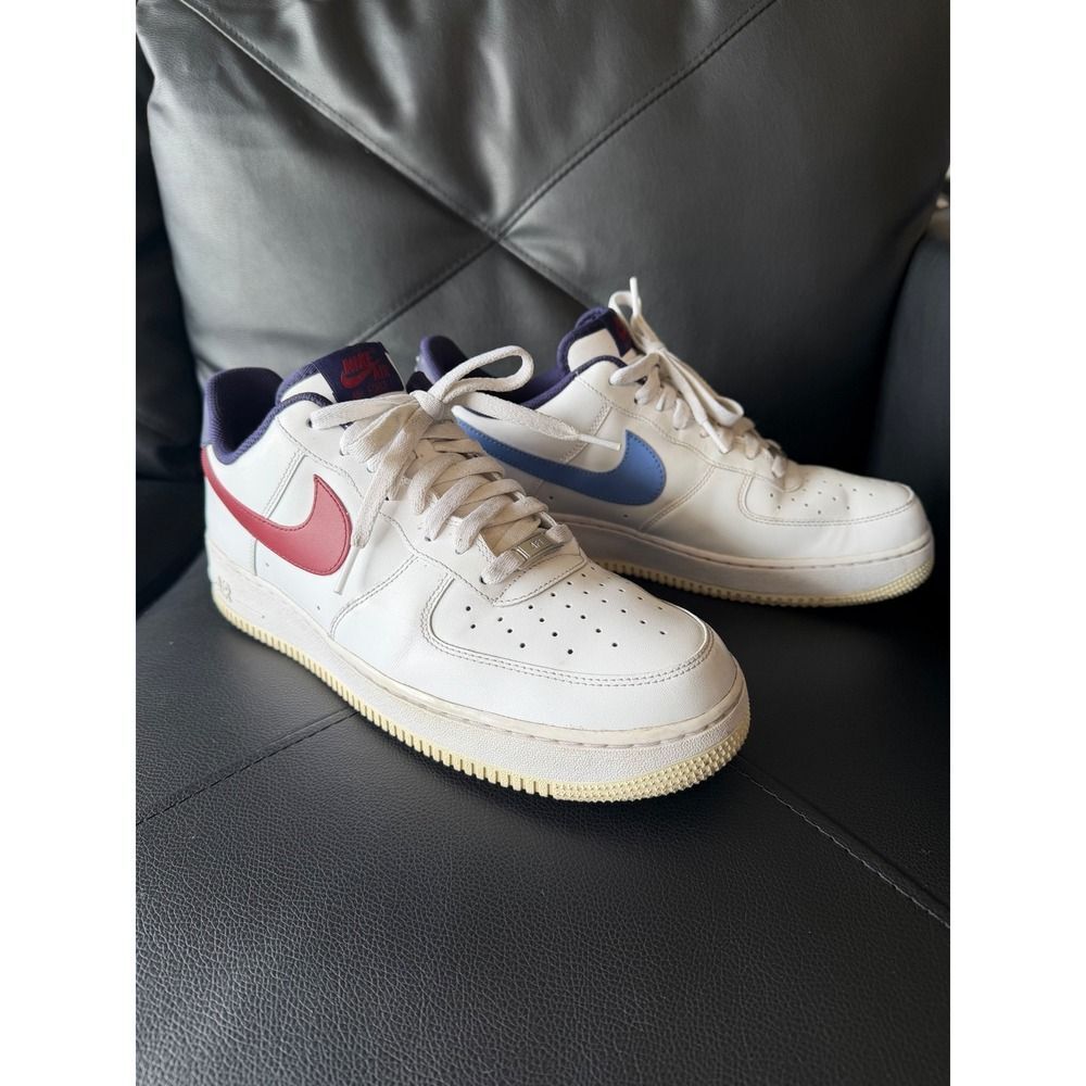 Nike Air Force 1 Low 07 From Nike To You Team Red Navy FV8105-161 Size 12 Mens